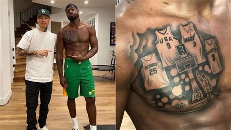 "Dwyane Wade gets Miami Heat tattoo": Former LeBron James teammate gets ...