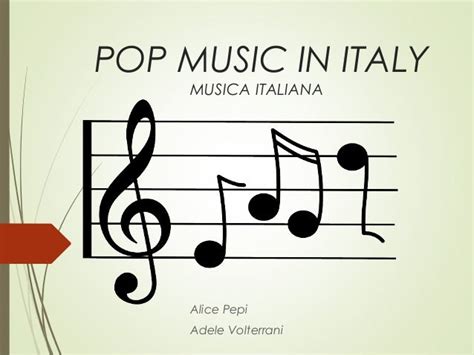 Italian Pop Music