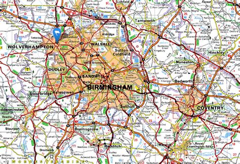 Wolverhampton Map and Wolverhampton Satellite Image