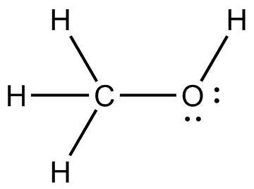 In the lewis structure of ch3oh, how many bonding pairs of electrons are there? - brainly.com