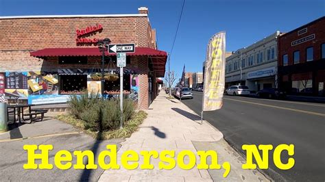 I'm visiting every town in NC - Henderson, North Carolina - YouTube