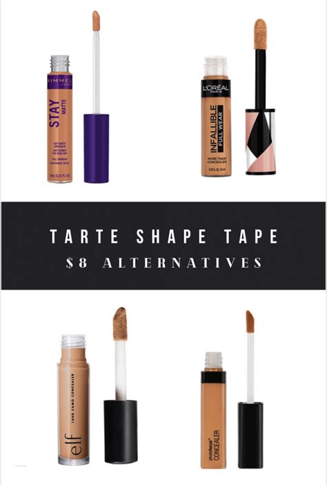 Best Tarte Shape Tape Concealer Dupes