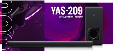 Yamaha YAS-209 Sound Bar with Wireless Subwoofer and Alexa Built-in (Special Offer Price ...