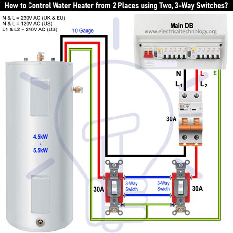 Fun Two Way Water Heater Switch 5 Pin Plug Wiring Diagram