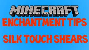 Shears Enchantments Minecraft