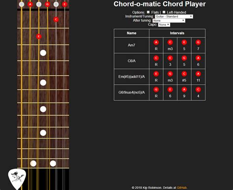 Jamplay Guitar Chord Finder - Chord Walls