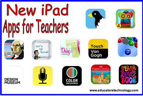 A Round-up of 12 New Educational iPad Apps for Teachers | Educational ...