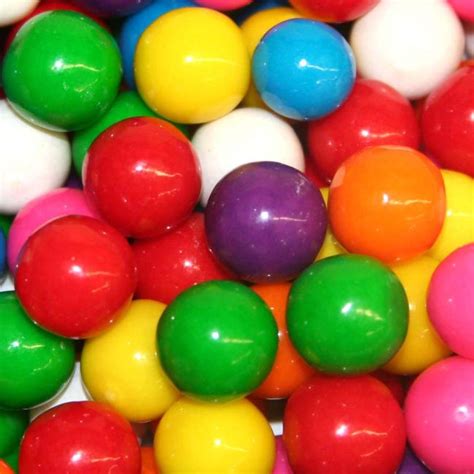 Assorted Rainbow Mini Gumballs • Gumballs • Gumballs, Bubble Gum & Chewing Gum • Bulk Candy • Oh ...