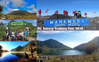 Semeru Trekking Tour Package 4 Days | Semeru Summit Trekking