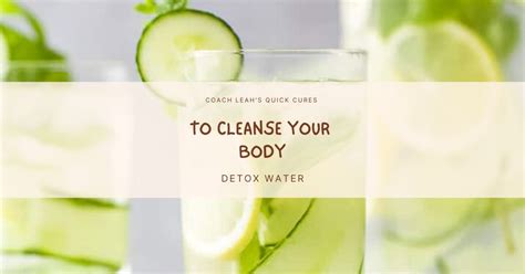 Elevate Mood with Detox Water: Natural Cleansing & Well-Being - My Peaceful Place