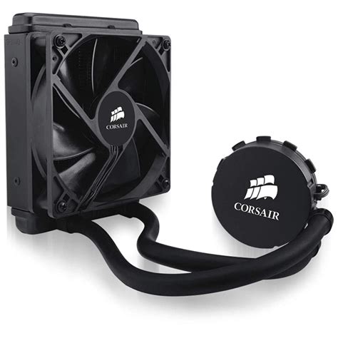 CORSAIR HYDRO SERIES H55 AIO Liquid CPU Cooler, 120mm Radiator, 120mm ...