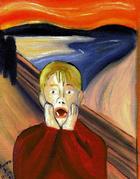 the scream parodies - famous panting parodies