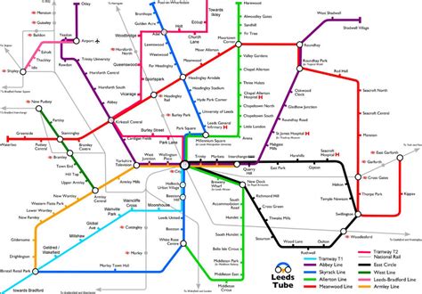 Leeds Tube map updated | richd.me