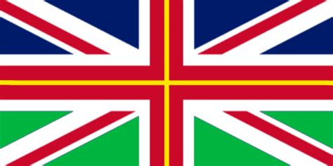 UK flag with Wales in it : r/flagfantasy