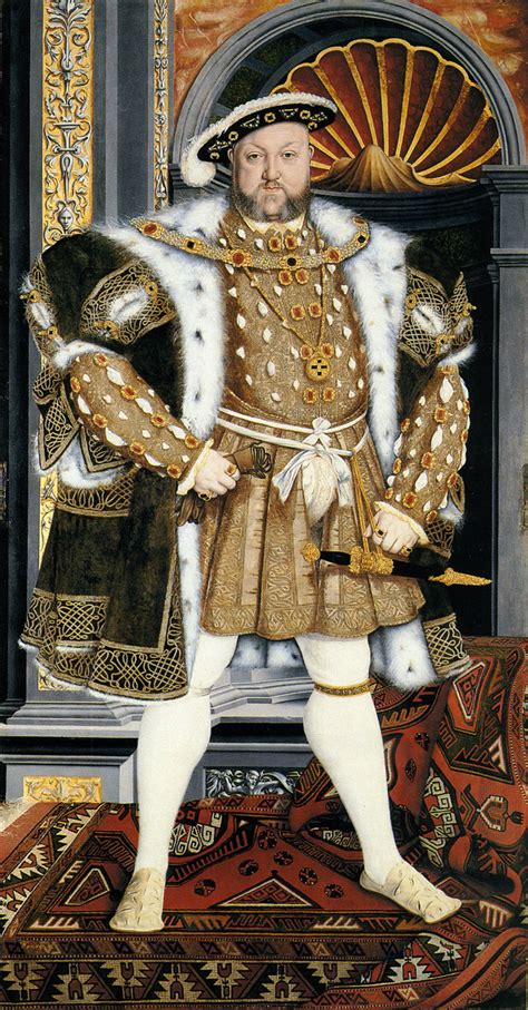 King Henry VIII, 1537-1557, Unknown, after Holbein. Petworth House.