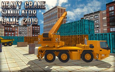 Heavy Crane Simulator Game 2019 – CONSTRUCTION SIM by Apex Logics