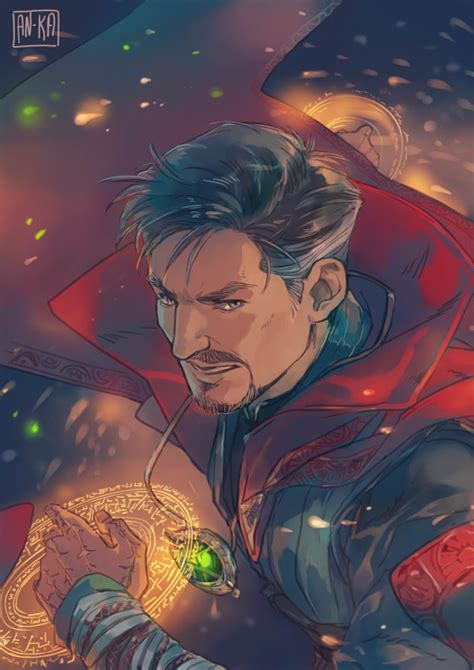 Doctor Strange Fanart by AN-KA | Doctor strange marvel, Doctor strange ...