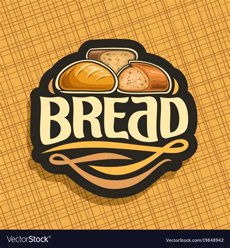 Logo for bread Royalty Free Vector Image - VectorStock