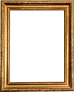 Gold Picture Frame (PNG Transparent) | OnlyGFX.com