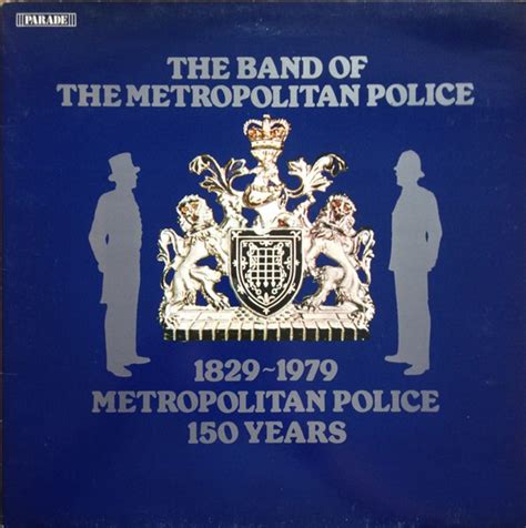 The Band Of The Metropolitan Police – 1829-1979 Metropolitan Police 150 Years (1979, Vinyl ...