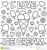 Ice Cream Parlor Coloring Pages sketch template