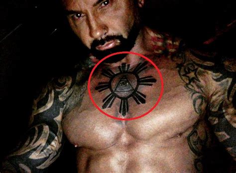 Dave Bautista's 33 Tattoos & Their Meanings - Body Art Guru