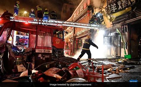 31 Killed After LPG Leak Sets Off Explosion In China Restaurant