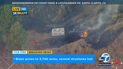 CALIFORNIA FIRE MAP: Live updates for Tick Fire, Sepulveda Basin & Castaic | abc7.com