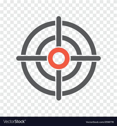 Crosshair Royalty Free Vector Image - VectorStock