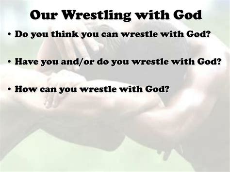 PPT - Jacob: Wrestling with God PowerPoint Presentation, free download ...