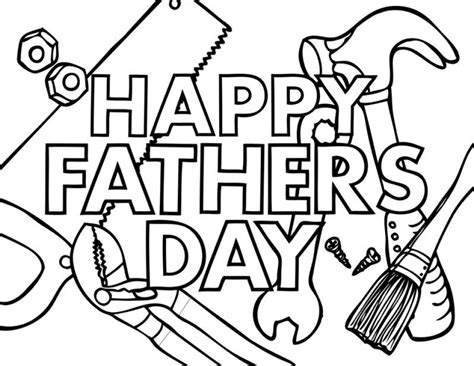 Get This Father's Day Coloring Pages Free Printable ayem2