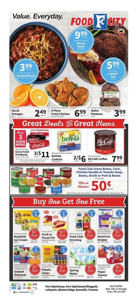 Food City Weekly Ad Feb 12 – Feb 18, 2020