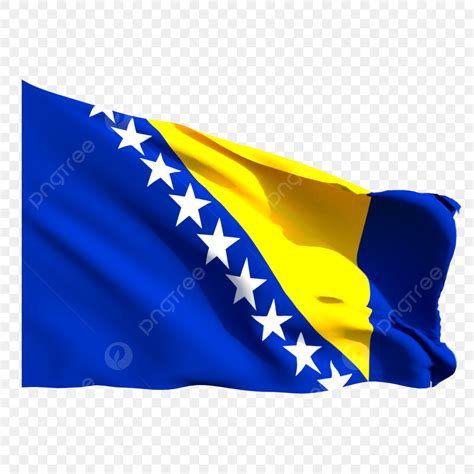 Bosnia And Herzegovina Hd Transparent, Bosnia And Herzegovina Flag Waving, Bosnia And ...