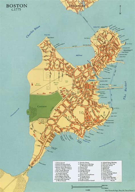 Map of Boston Ward, 1777 - Colonial Society of Massachusetts