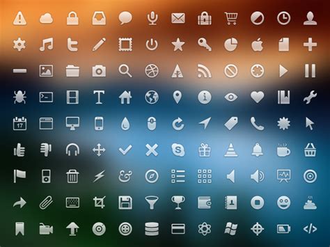 20 Free Sets of Minimally Designed Icons for Your Next Project