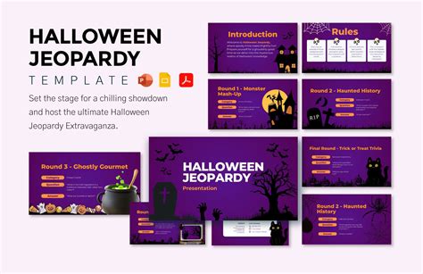 Halloween Jeopardy Template | Template.net