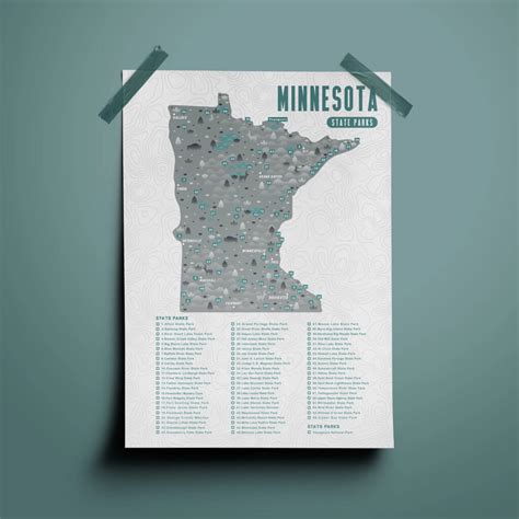 Minnesota State Park Map: A Land of 10,000 Lakes and More