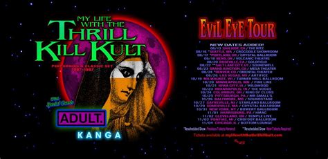 MY LIFE WITH THE THRILL KILL KULT Announce Replacement Dates to SUMMER 2023 EVIL EYE TOUR! | ZRock