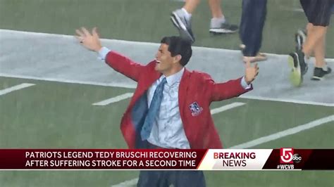 Tedy Bruschi recovering after July 4 stroke