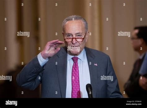 United States Senate Majority Leader Chuck Schumer (Democrat of New ...