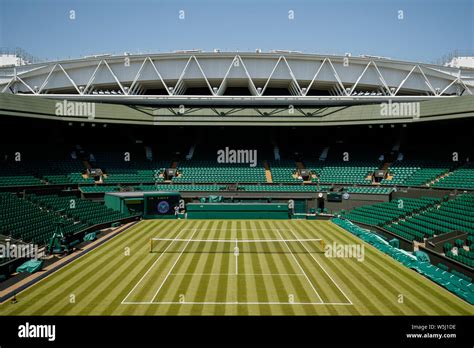 Wimbledon Centre Court Empty High Resolution Stock Photography and ...