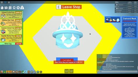 NEW LEGENDARY DIAMOND MASK | Bee Swarm simulator - YouTube