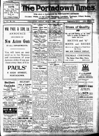 Portadown Times in British Newspaper Archive