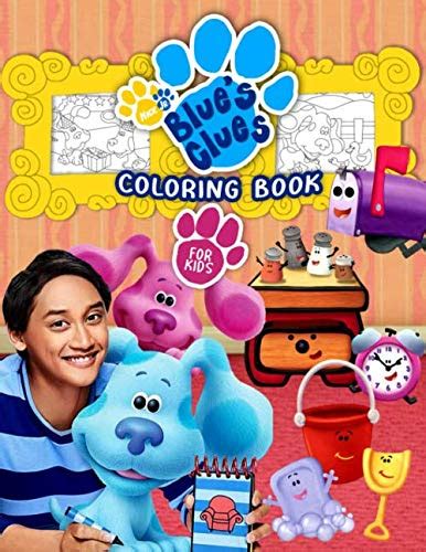 Buy Blue's Clues Coloring Book: Blue’s Clues Coloring Book With Amazing ...