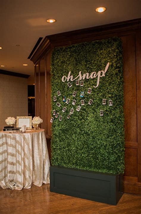 Printed Vinyl Greenery Backdrop for Reception Wedding Backdrop, Ivy ...