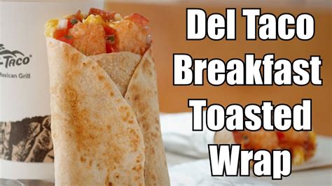 CarBS - Del Taco Breakfast Toasted Wrap - YouTube