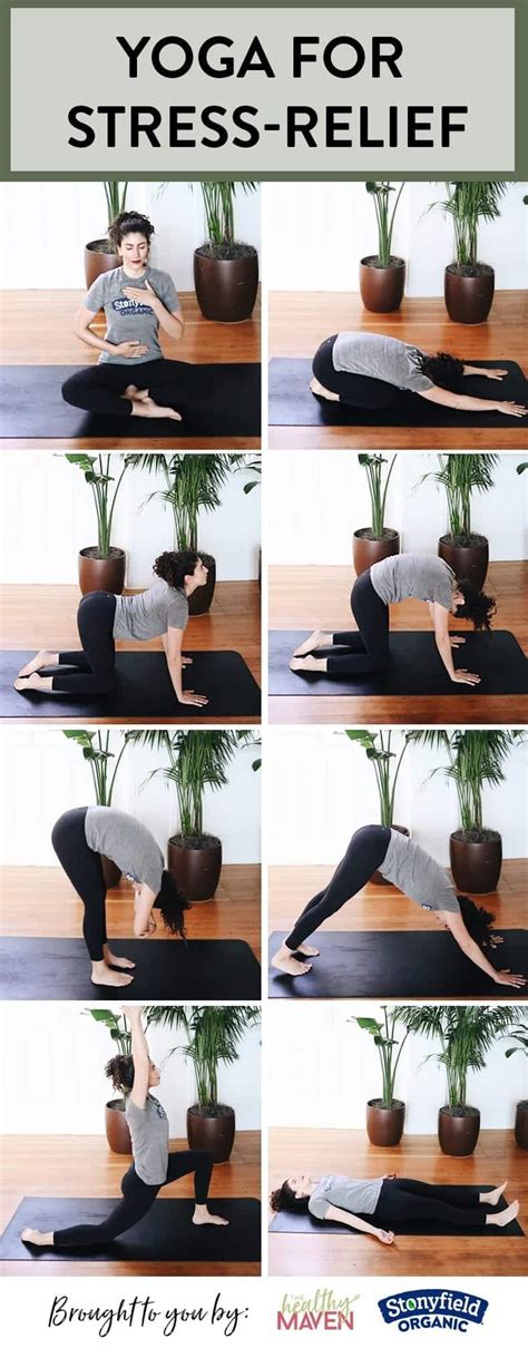 7 Yoga Poses for Stress Relief - The Healthy Maven