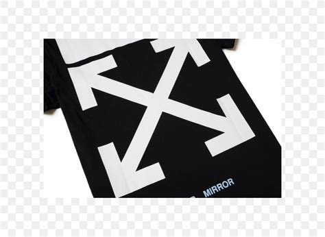 T-shirt Off-White Logo Streetwear Brand, PNG, 600x600px, Tshirt, Black ...