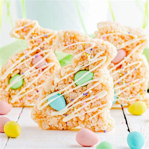 Easter Rice Krispie Treats (Quick and Easy!) - Glorious Treats