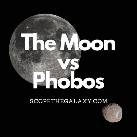 Phobos vs The Moon (How Are They Different?) | Scope The Galaxy